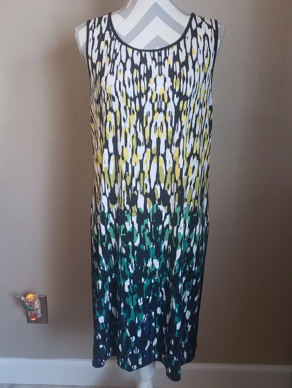 NWOT Banana Republic Abstract Sleeveless Dress